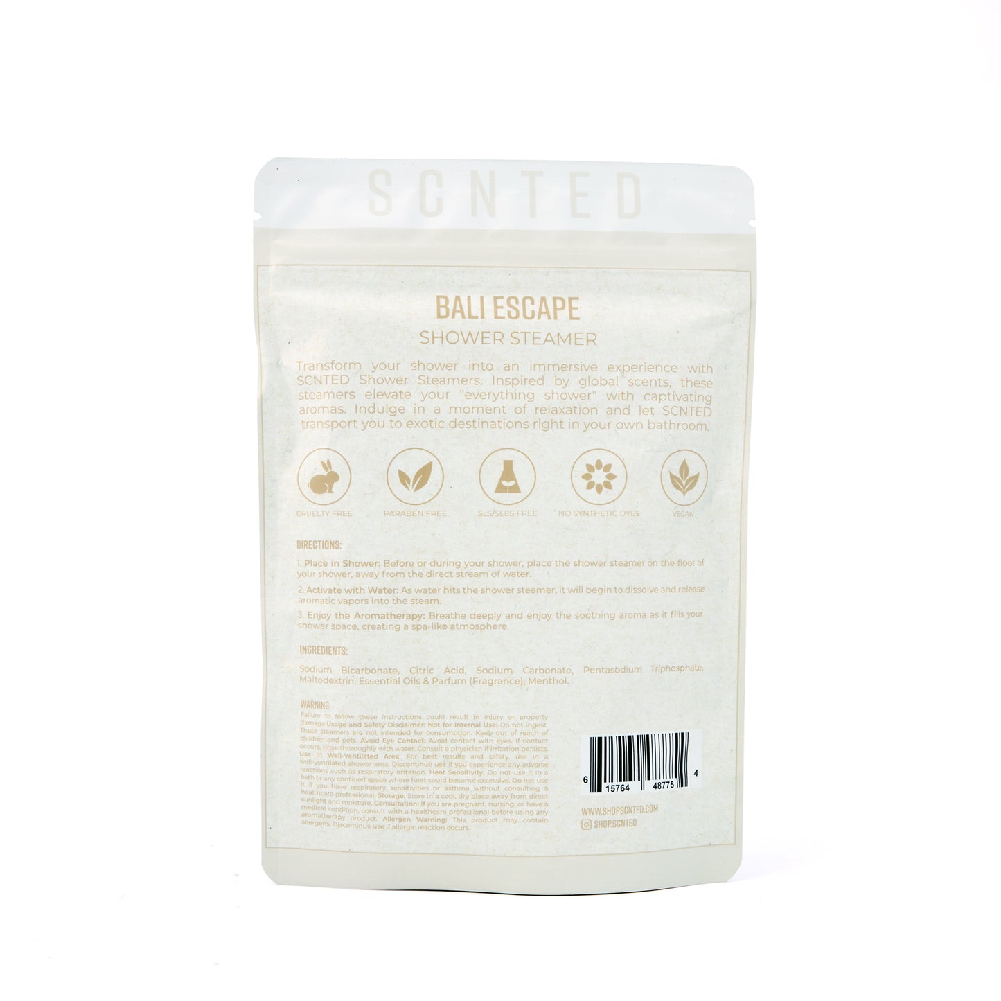 Eucalyptus and Mint Shower Steamer Tablets – 6-Tablet Bag | Bali Escape