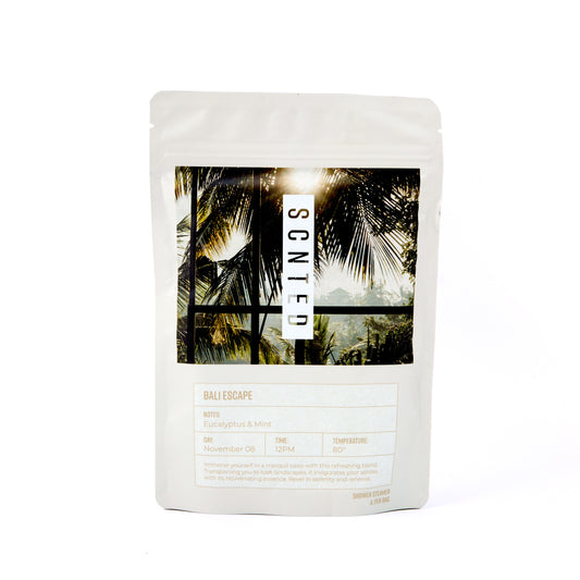 Eucalyptus and Mint Shower Steamer Tablets – 6-Tablet Bag | Bali Escape